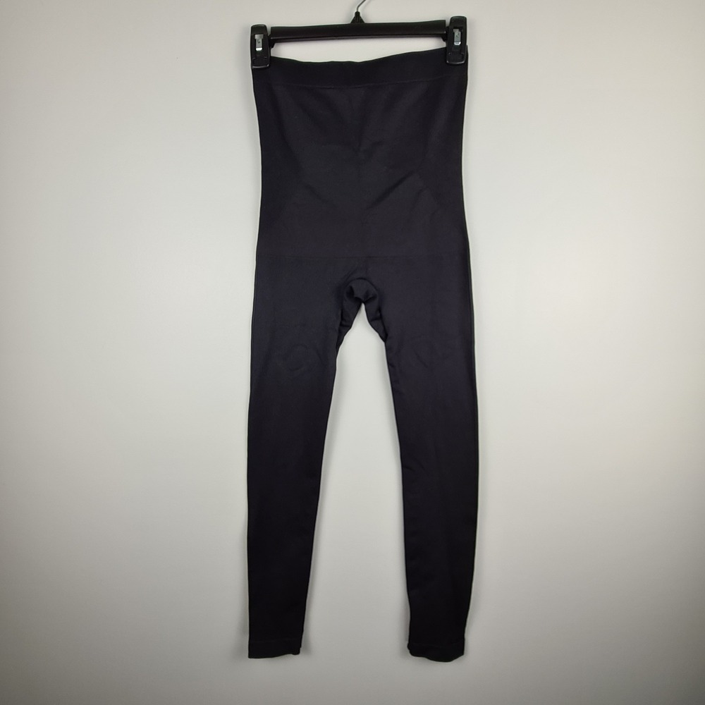 Underoutfit Women's High Waist Shaping Legging M Black Slimming No Slip Band